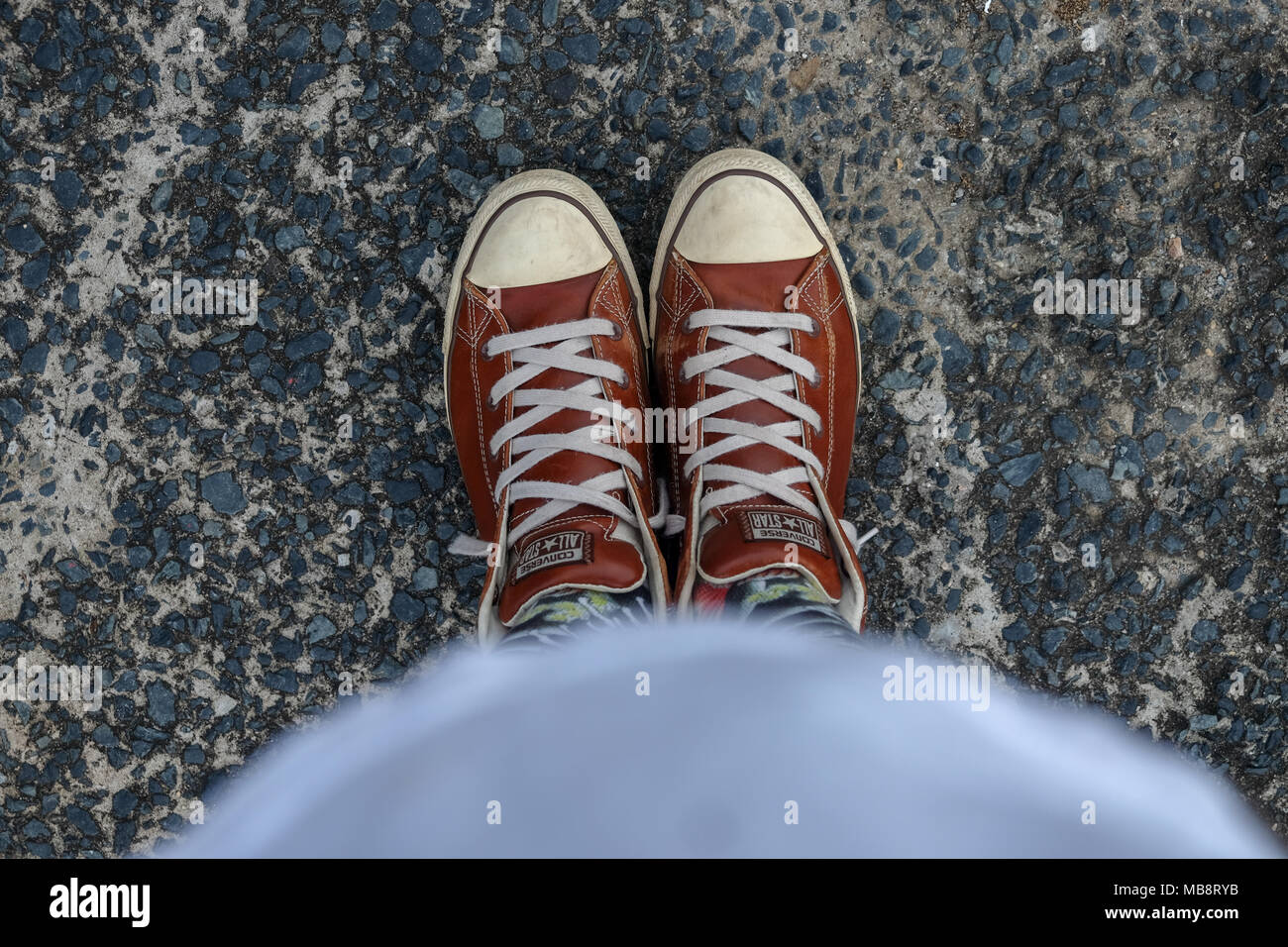 Denim and leather converse 2025