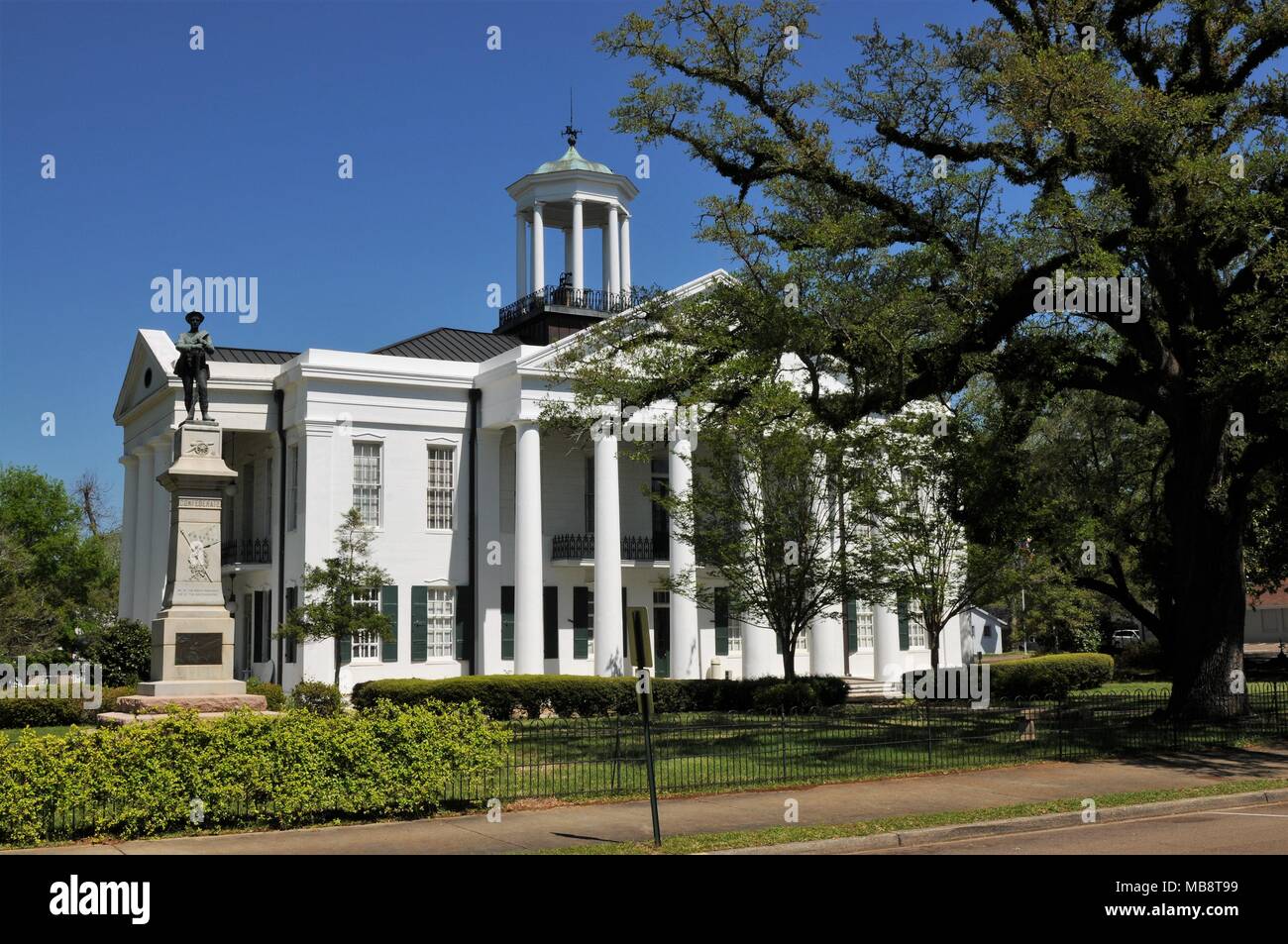 Built between 185759, the Raymond Court House, Raymond , Miss., served