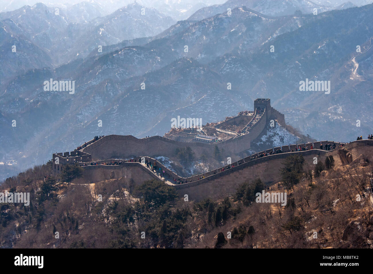 Aerial view great wall china hi-res stock photography and images - Page 3 -  Alamy