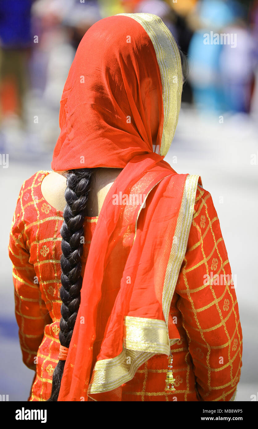 Girl in punjabi suit stock photo. Image of indian, studio - 16718140