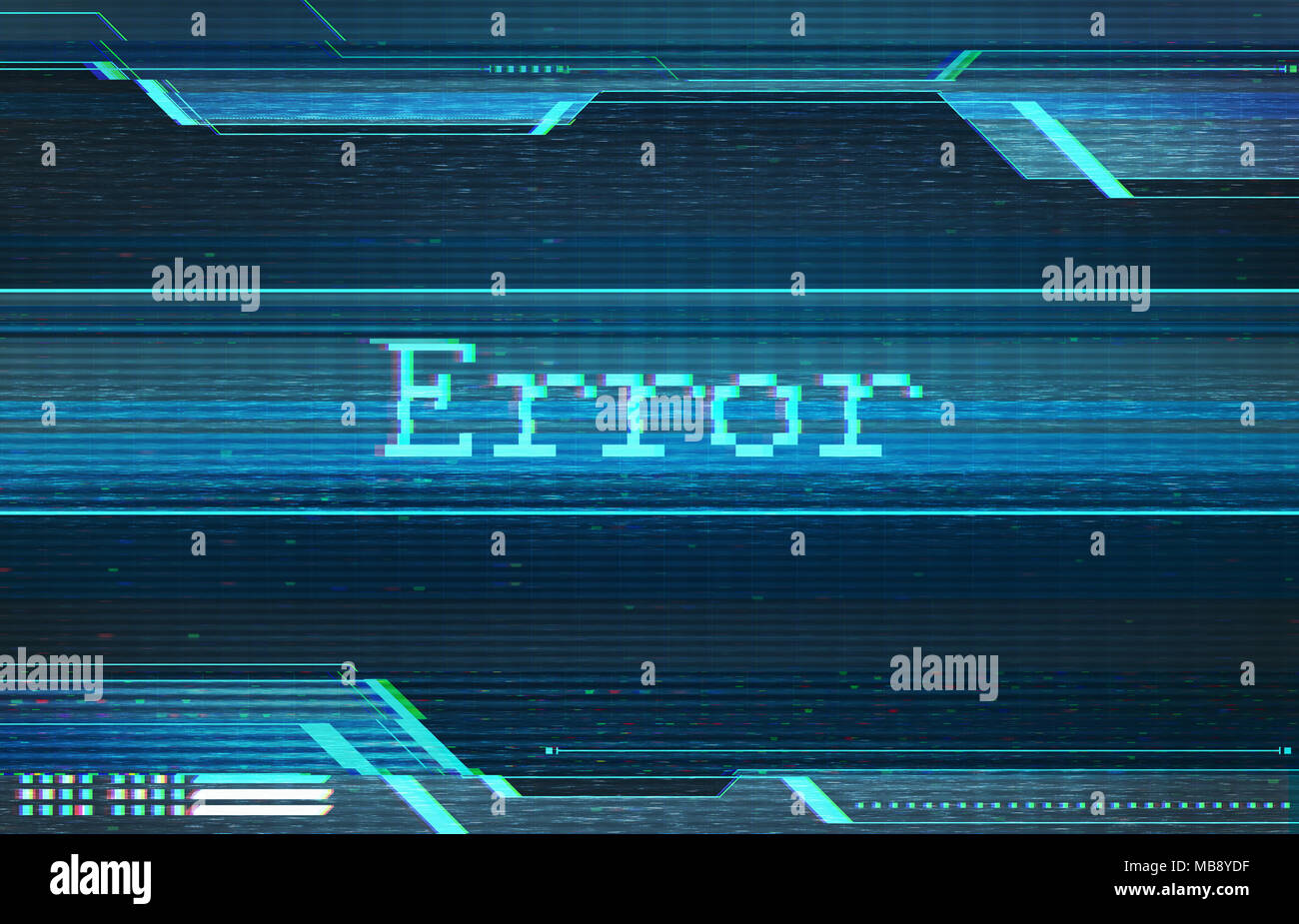 Glitch screen hi-res stock photography and images - Alamy