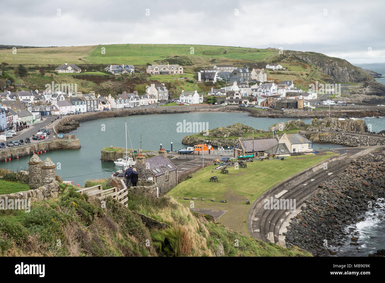 Portpatrick, South Western Scotland UK Stock Photo - Alamy