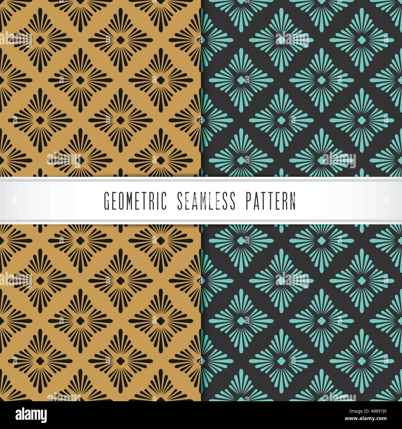 Vector geometric seamless pattern. Modern design for background, cover ...
