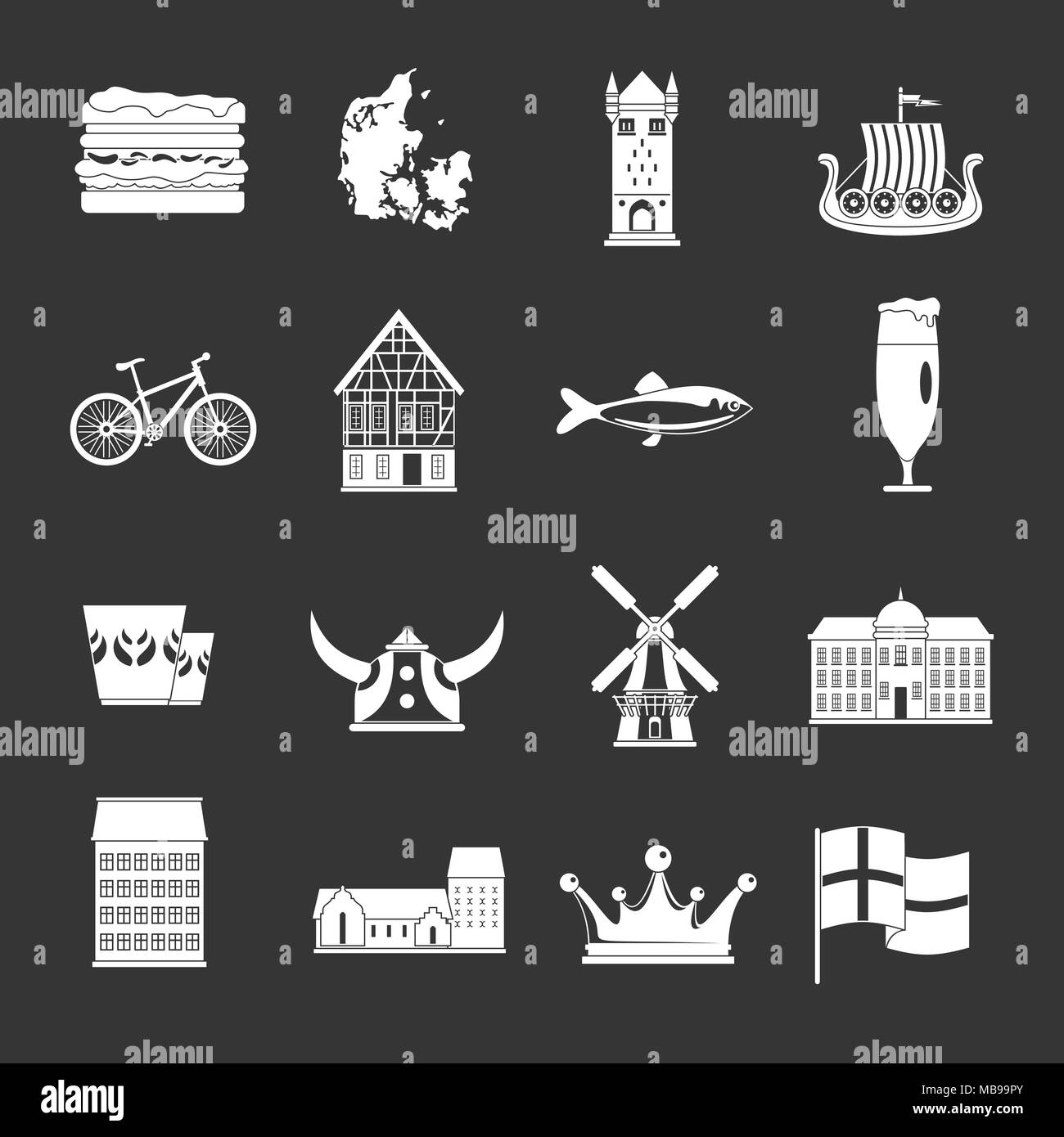 Nordic map Black and White Stock Photos & Images - Alamy