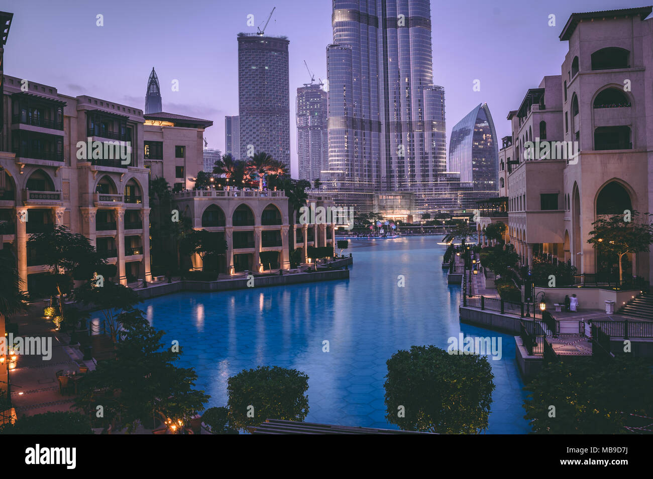 Dubai travel photography trip 2018 Stock Photo