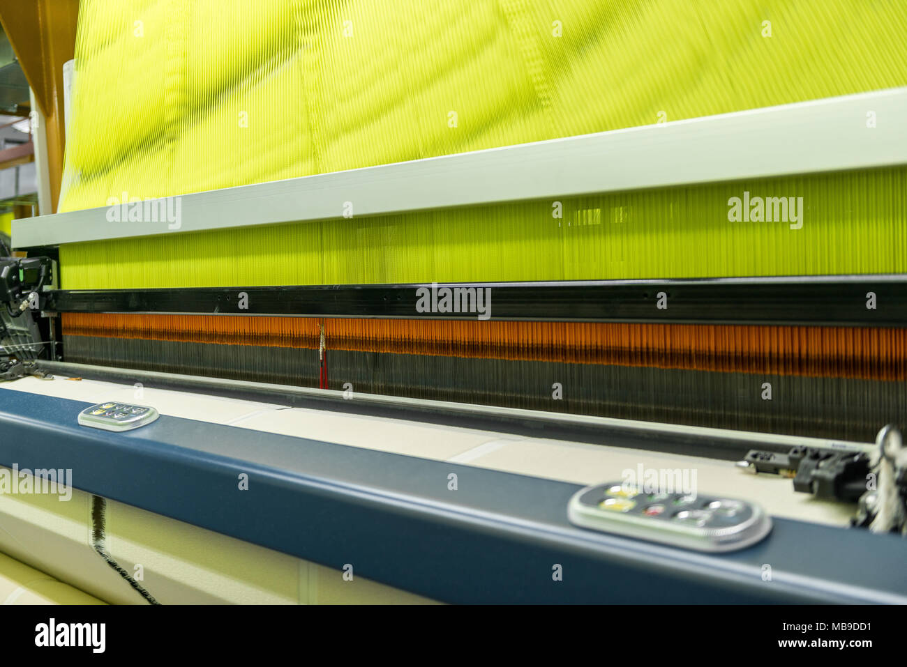 Modern weaving machine loom hires stock photography and images Alamy