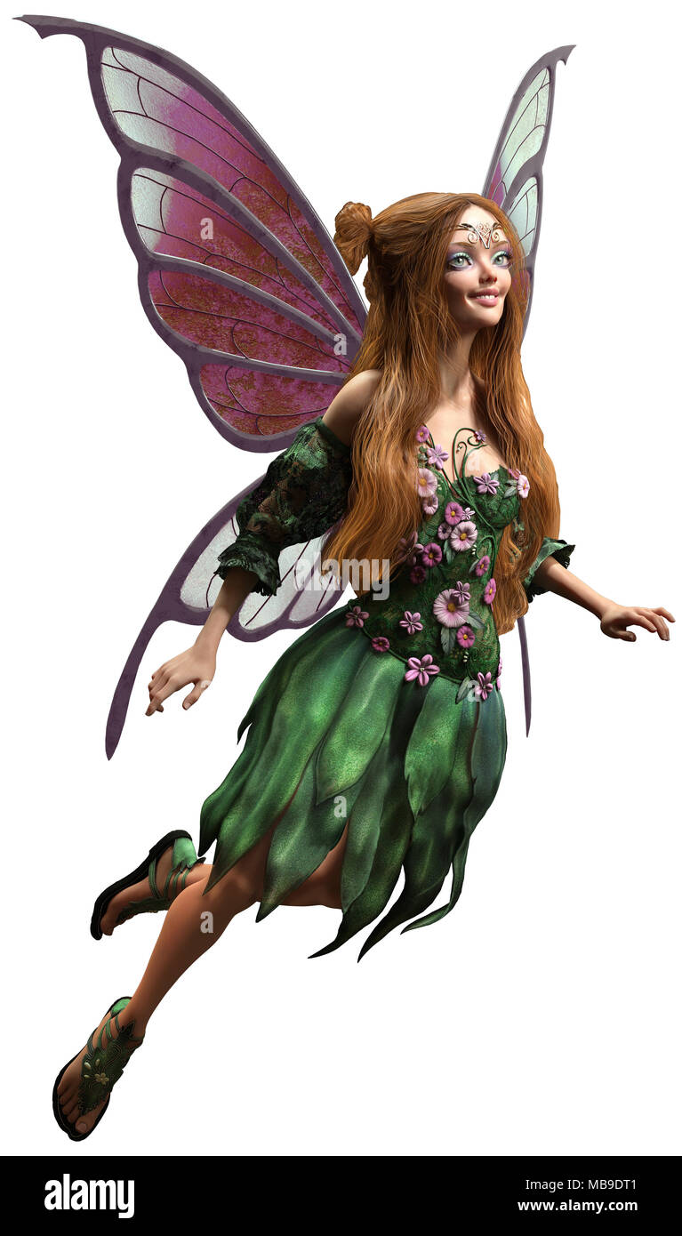 emerald green bell sleeve dress Garden Fairy Dress | Occasion Dress in Sizes XXS–6X main image 1