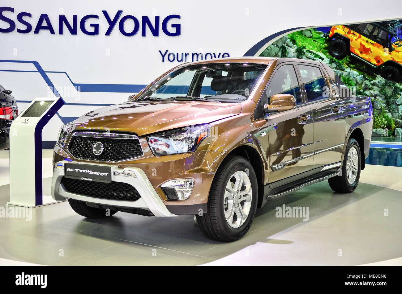 Ssangyong actyon hi-res stock photography and images - Alamy