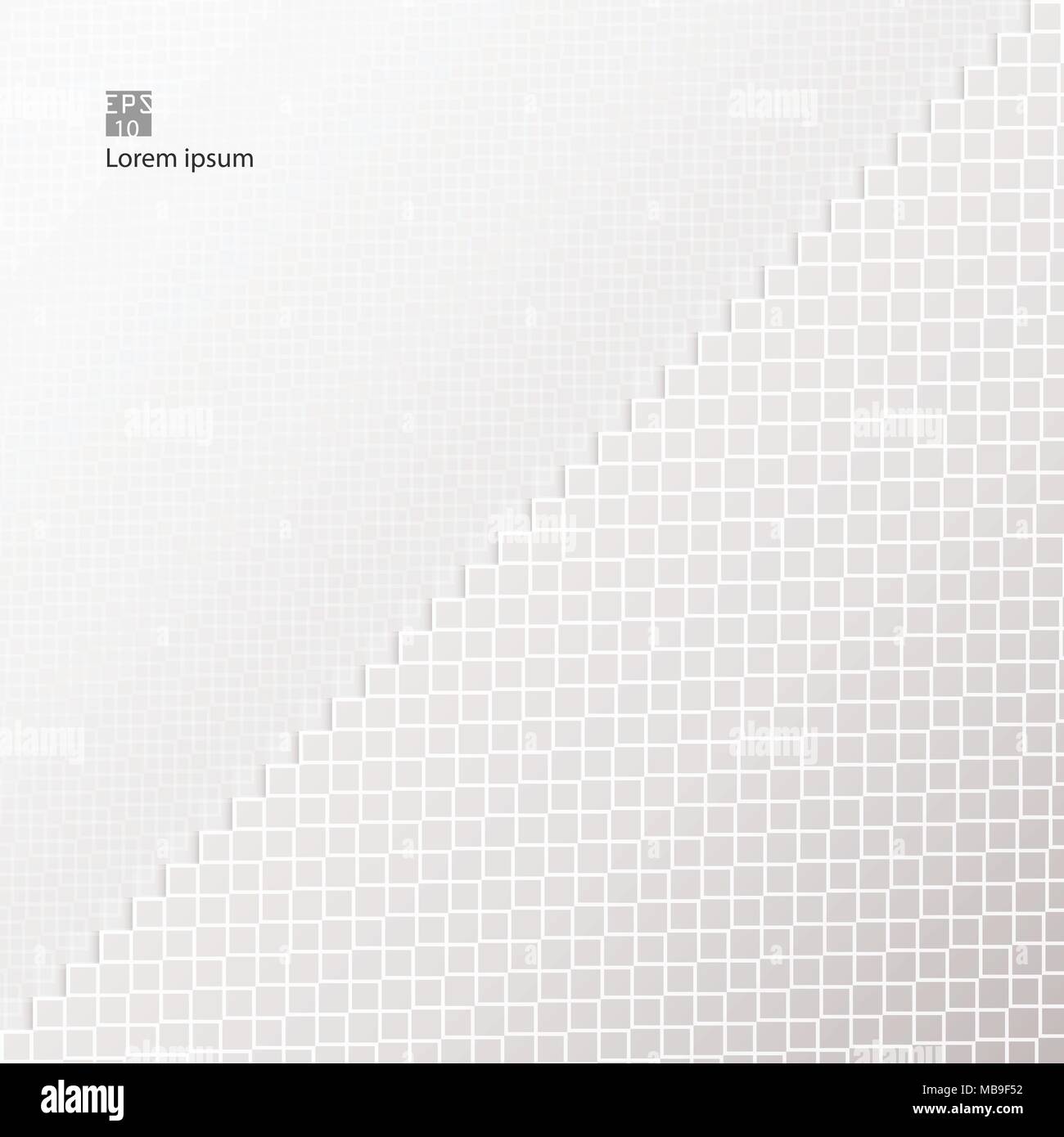 Abstract of square pattern seamless background. Vector illustration ...