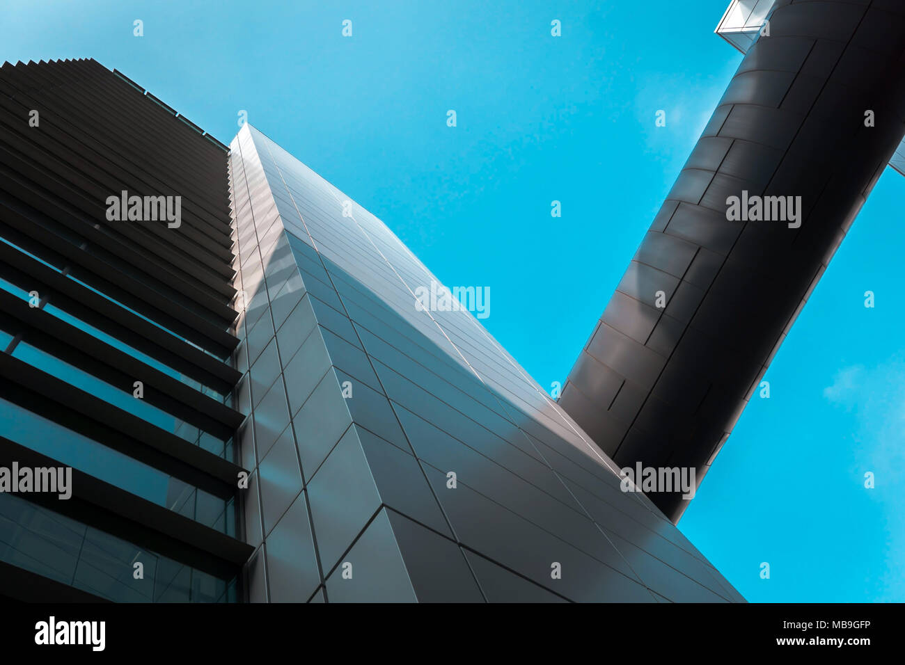 Manchester, United Kingdom - September 15, 2016. Exteiror facade of the Manchester Royal Infirmary. (Photo credit: Gonzales Photo - Paul Crudge). Stock Photo