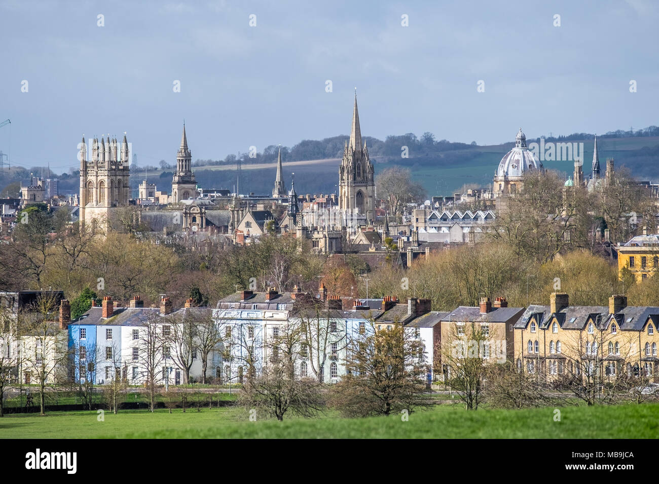 Oxford Dreaming Spires Stock Photo