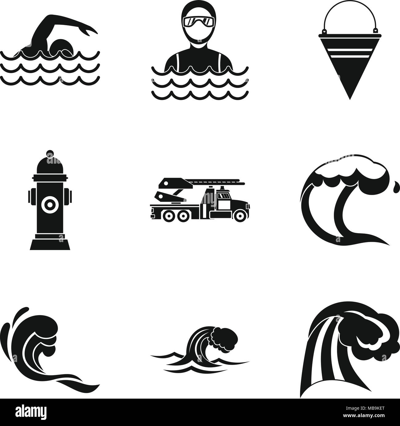 Wet weather adventure Stock Vector Images - Alamy