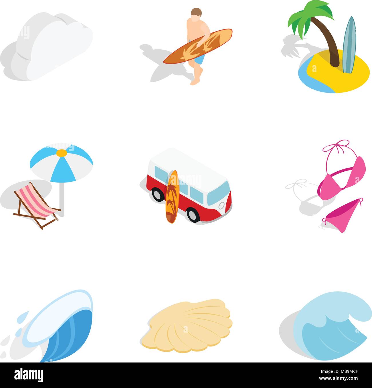 Inland river Stock Vector Images - Alamy