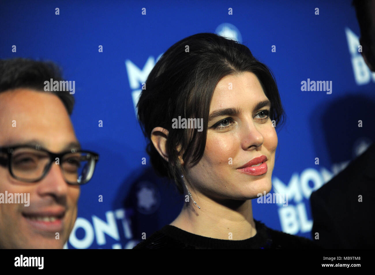 NEW YORK, NY - APRIL 04: Charlotte Casiraghi attends Montblanc
