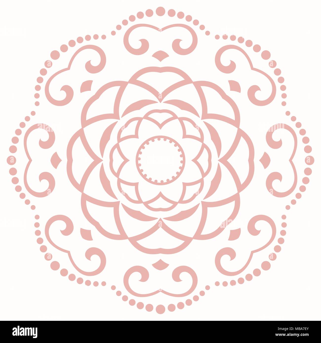 Elegant Vector Ornament in Classic Style Stock Vector Image & Art - Alamy