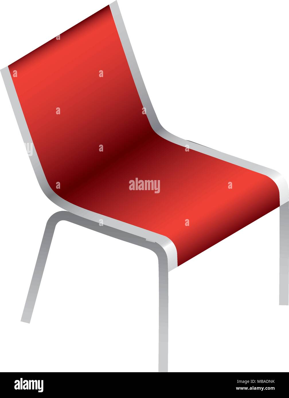 beach chair isolated icon Stock Vector Image & Art - Alamy