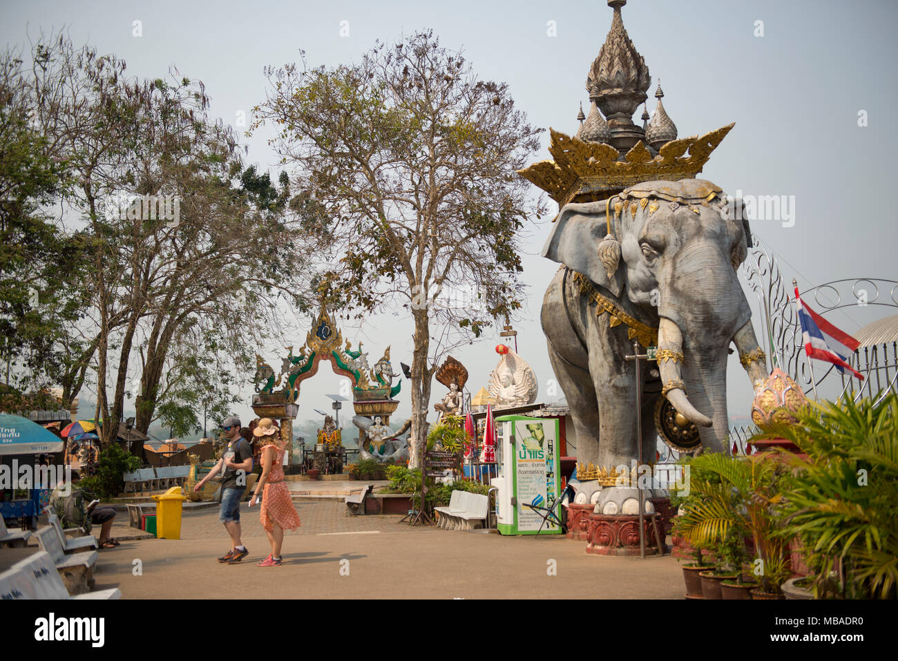 Golden triangle, chiang rai, thailand, south east asia Stock Photo