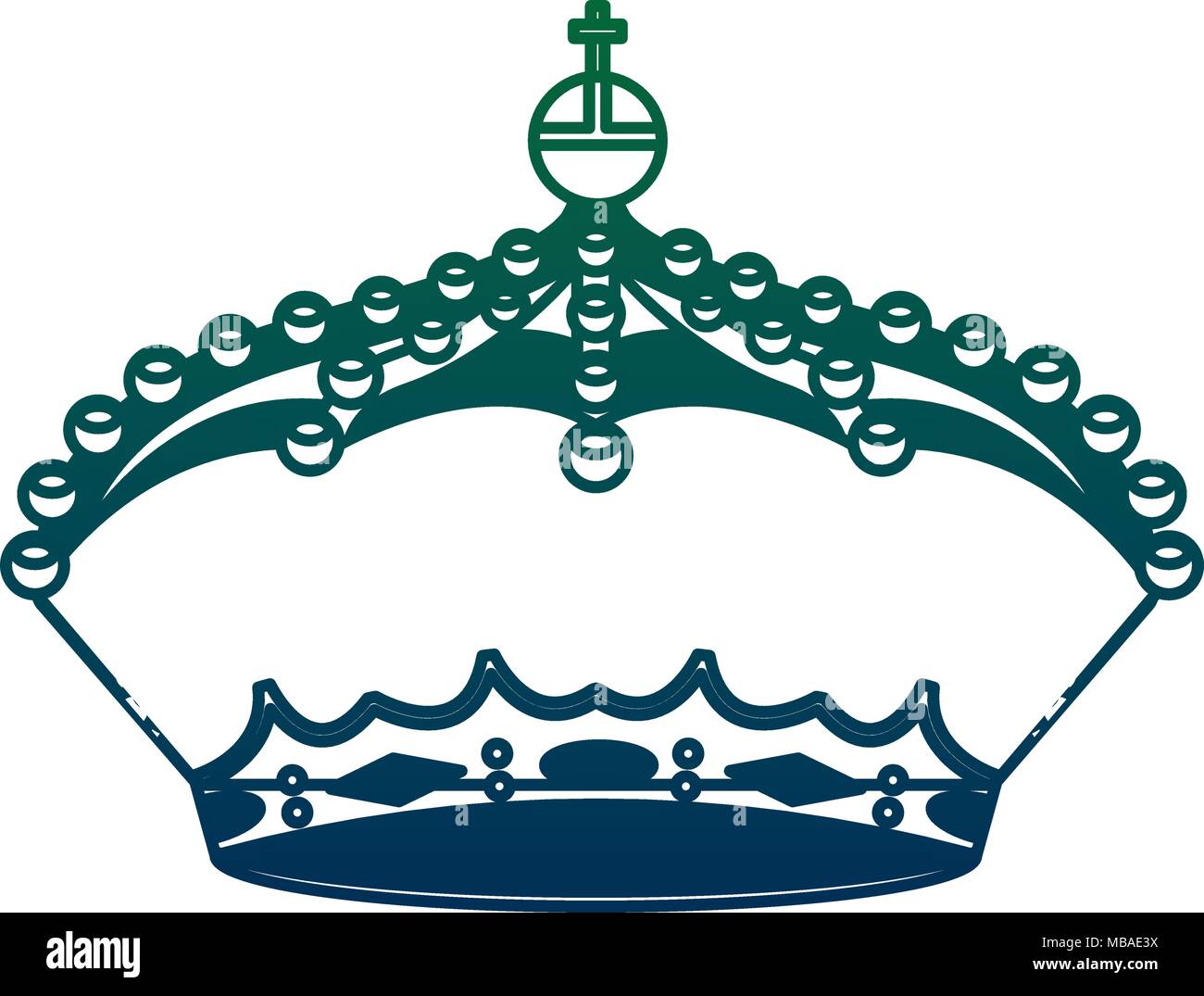 crown monarchy king icon Stock Vector Image & Art - Alamy