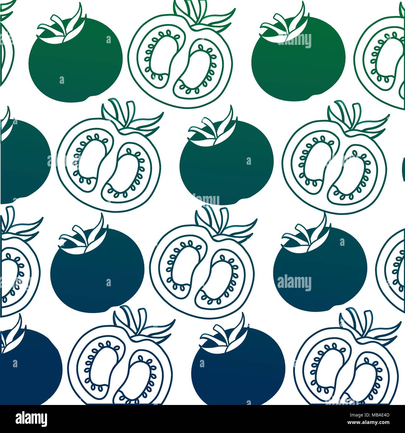 tomato fresh healthy food pattern Stock Vector Image & Art - Alamy