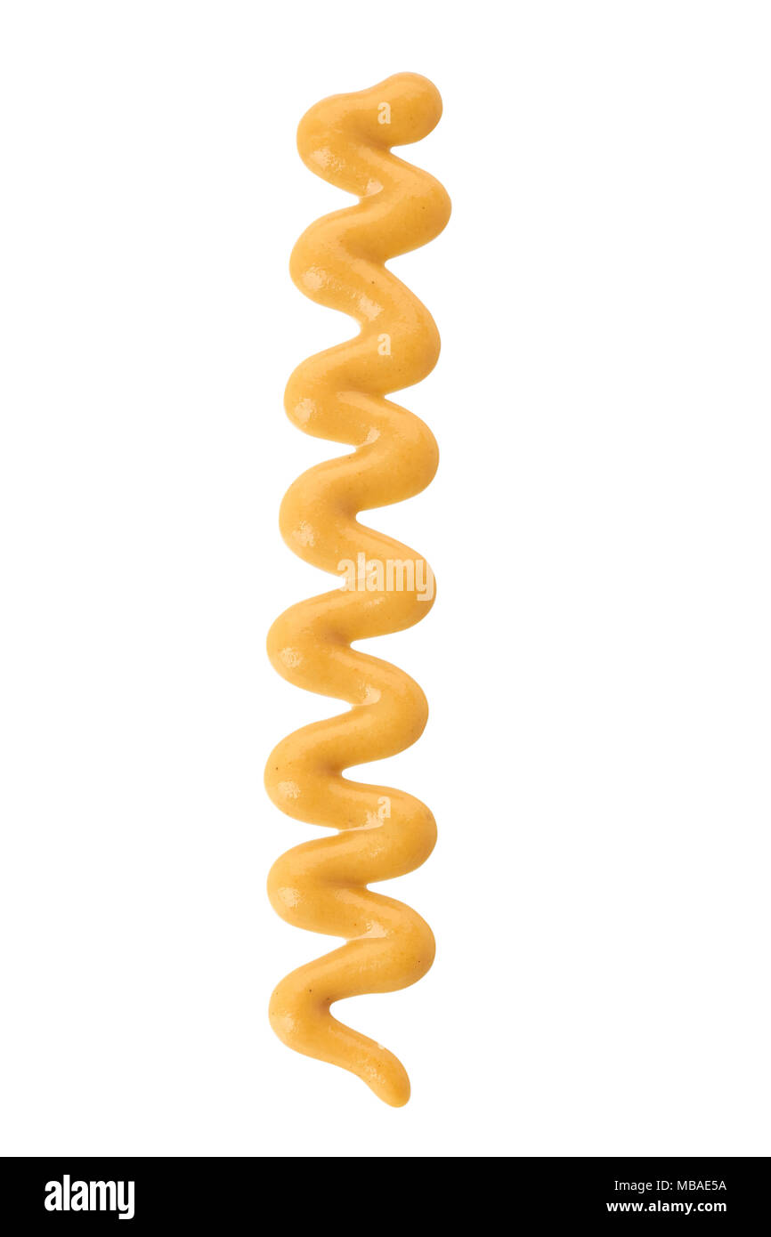 Mustard splash on white Stock Photo Alamy