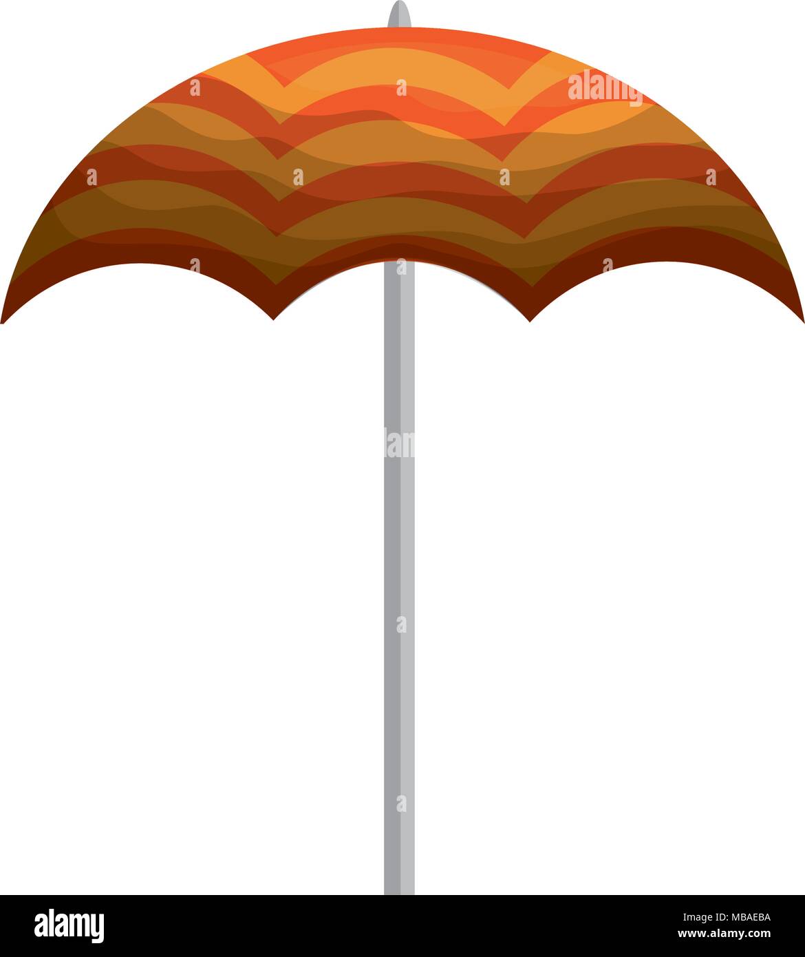 umbrella open isolated icon Stock Vector Image & Art - Alamy
