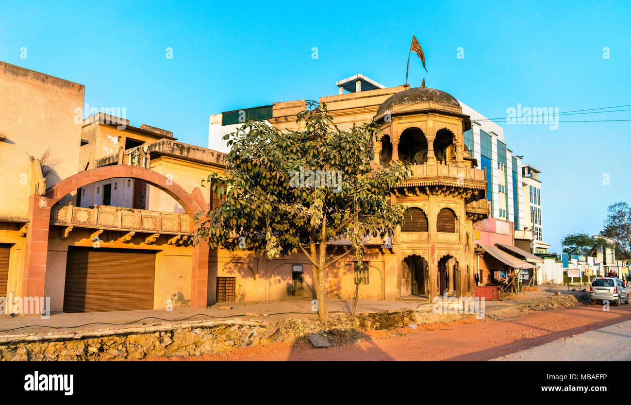 Old traditional house at Sikandra Agra, India Stock Photo Alamy