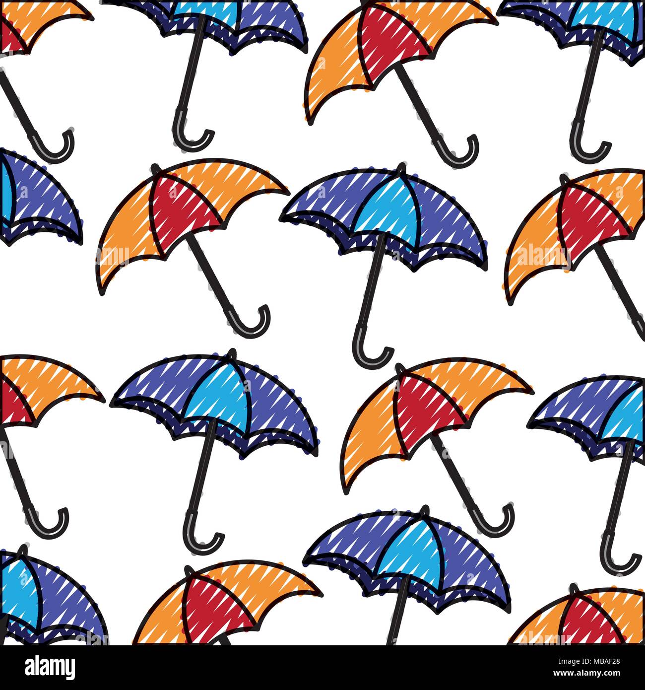 umbrellas icon pattern background Stock Vector Image & Art - Alamy