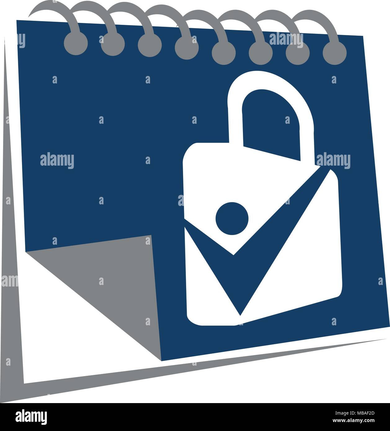 Date Lock Solution Stock Vector Image & Art Alamy