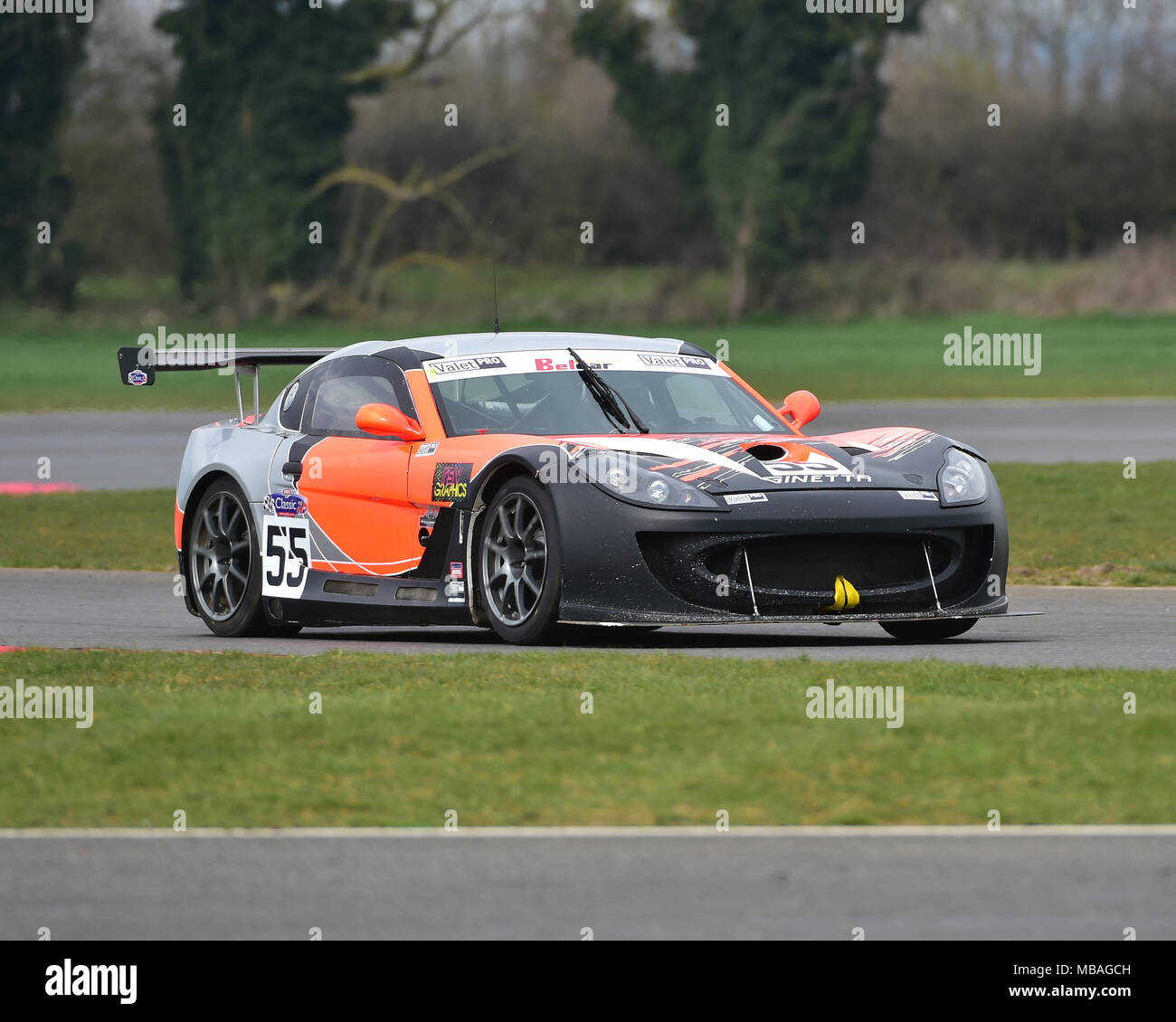 Motor racing circuit, Norfolk, England, Saturday