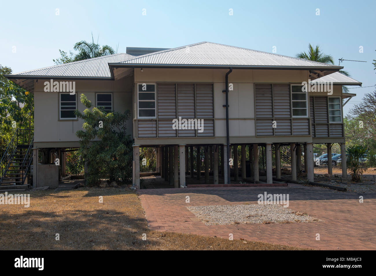 Mines House in the Myilly Point Heritage Precinct in Darwin, Australia