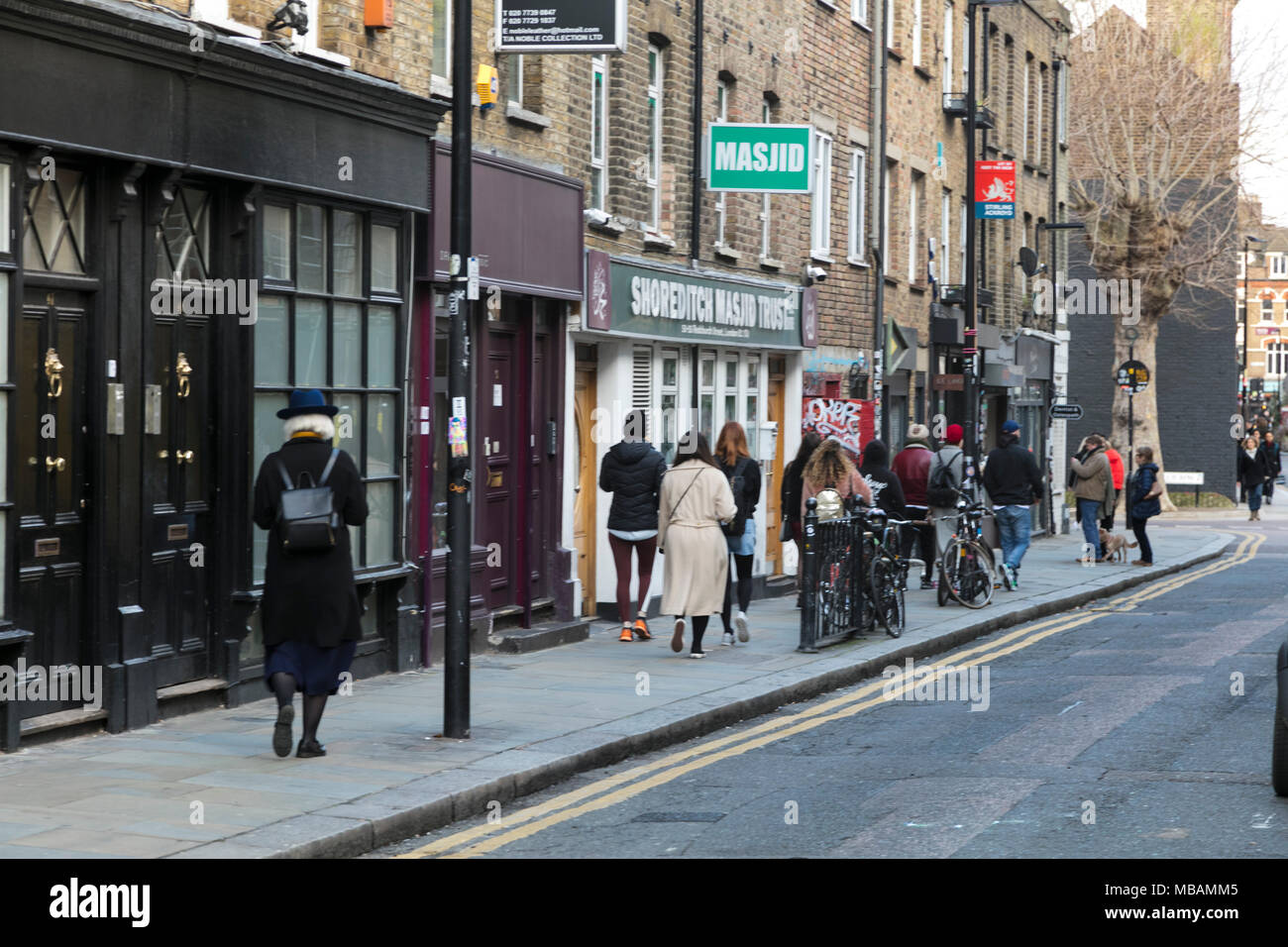 Redchurch Street, Shoreditch, London Stock Photo Alamy
