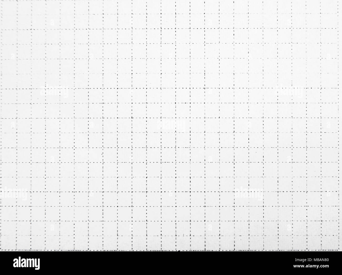 Graph grid notebook squared paper with copy space Stock Photo - Alamy