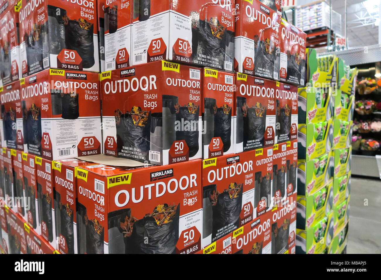 Costco Wholesale Warehouse Store in Massachusetts, USA Stock Photo Alamy