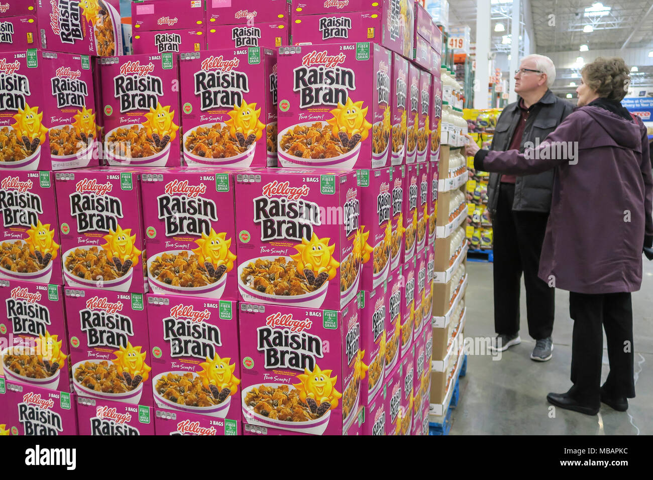 Costco Wholesale Warehouse Store in Massachusetts, USA Stock Photo Alamy