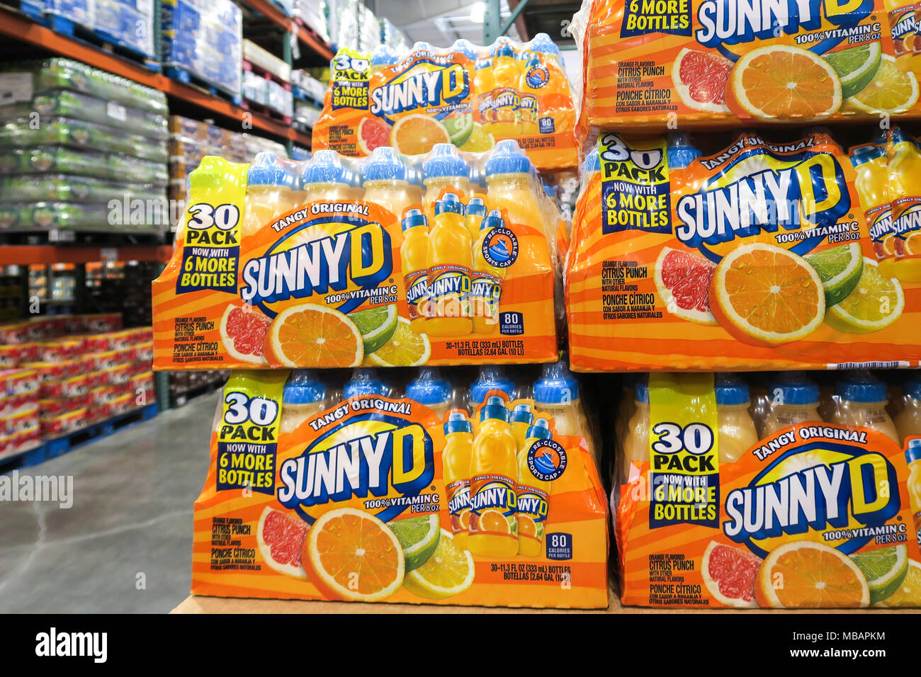 Sunny d juice hires stock photography and images Alamy