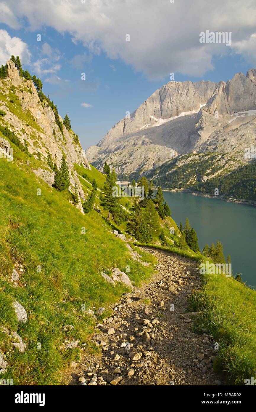 Dolomites Summer Landscape Stock Photo - Alamy