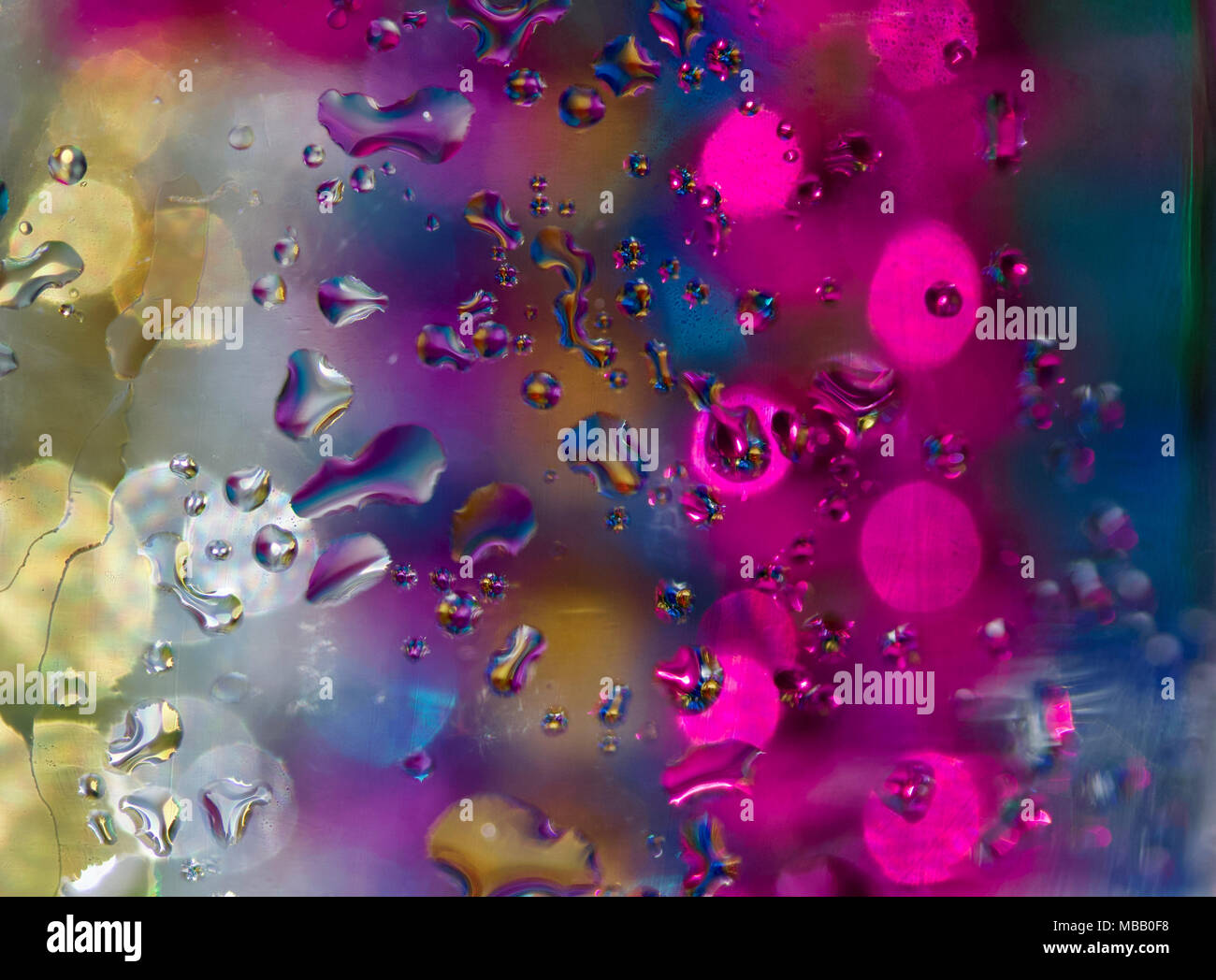 Whimsical Abstract Created With Macro Photographed Water Droplets On Glass With Multi Color Bokeh In Background Stock Photo Alamy Whimsical Abstract Created With Macro Photographed Water Droplets On Glass With Multi Color Bokeh In Background Stock Photo Alamy