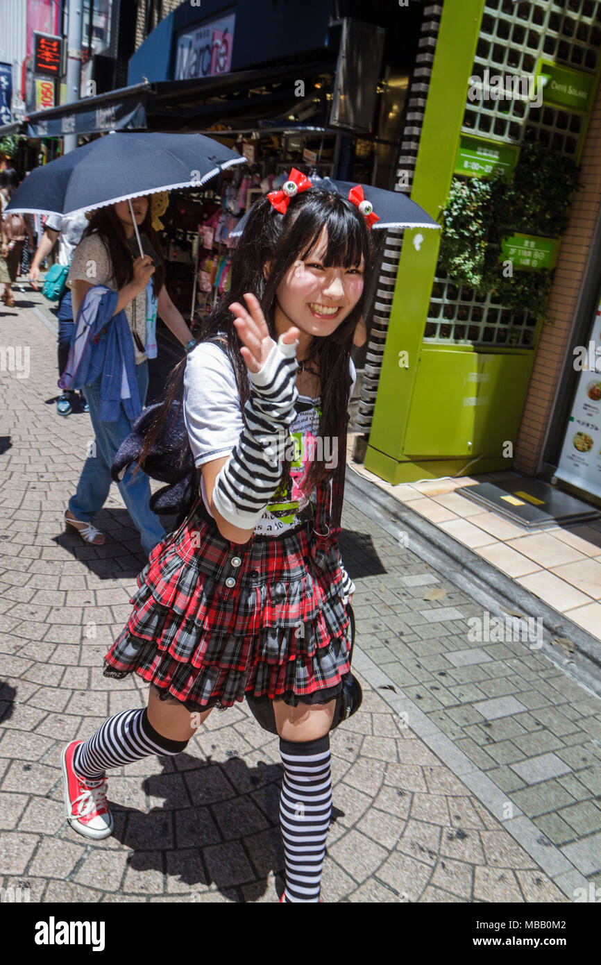 Japanese fashion girl tokyo hi-res stock photography and images - Alamy