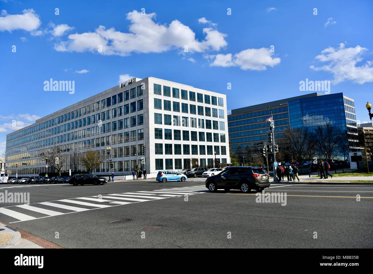 Department of Transportation Federal Aviation Administration Orville Wright Building in Washington DC, USA Stock Photo