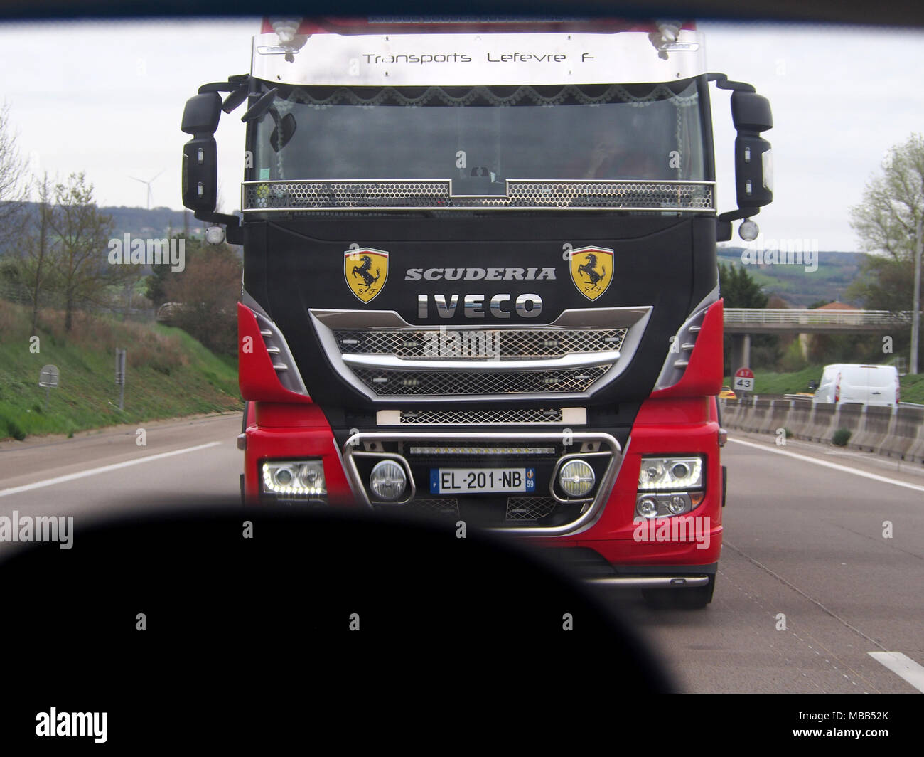 scuderia ferrari truck