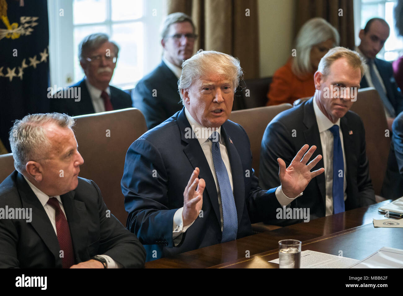 Presidential Cabinet Meeting Stock Photos Presidential Cabinet