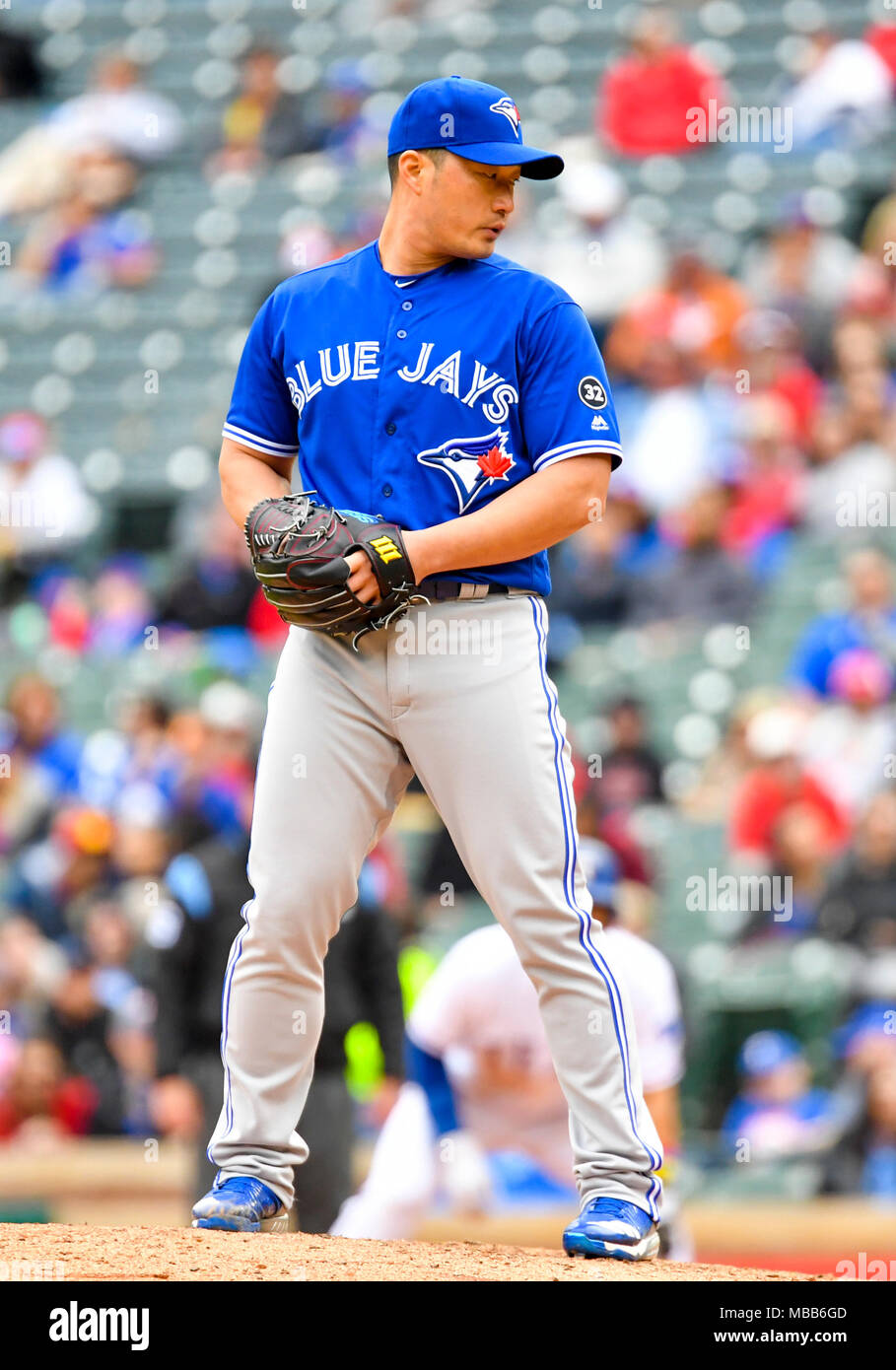 Apr 08, 2018: Toronto Blue Jays relief pitcher Seung Hwan Oh #22 during an  MLB game between the Toronto Blue Jays and the Texas Rangers at Globe Life  Park in Arlington, TX