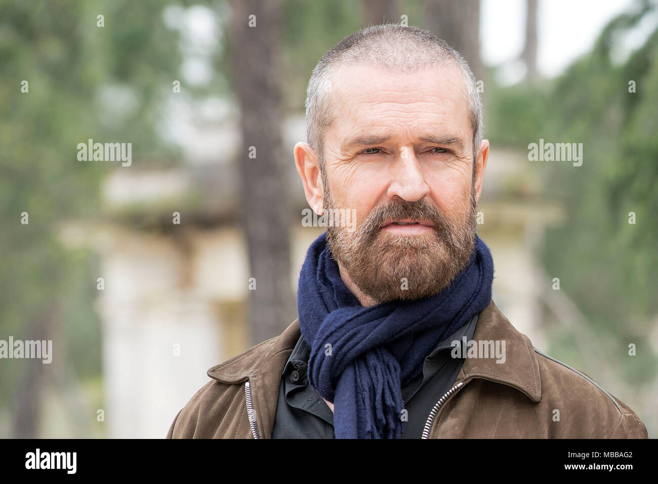 Rome, Italy. 10th April, 2018. Rupert Everett attending the photocall of Happy Prince at Casa del Cinema in Rome Credit: Silvia Gerbino/Alamy Live News Stock Photo