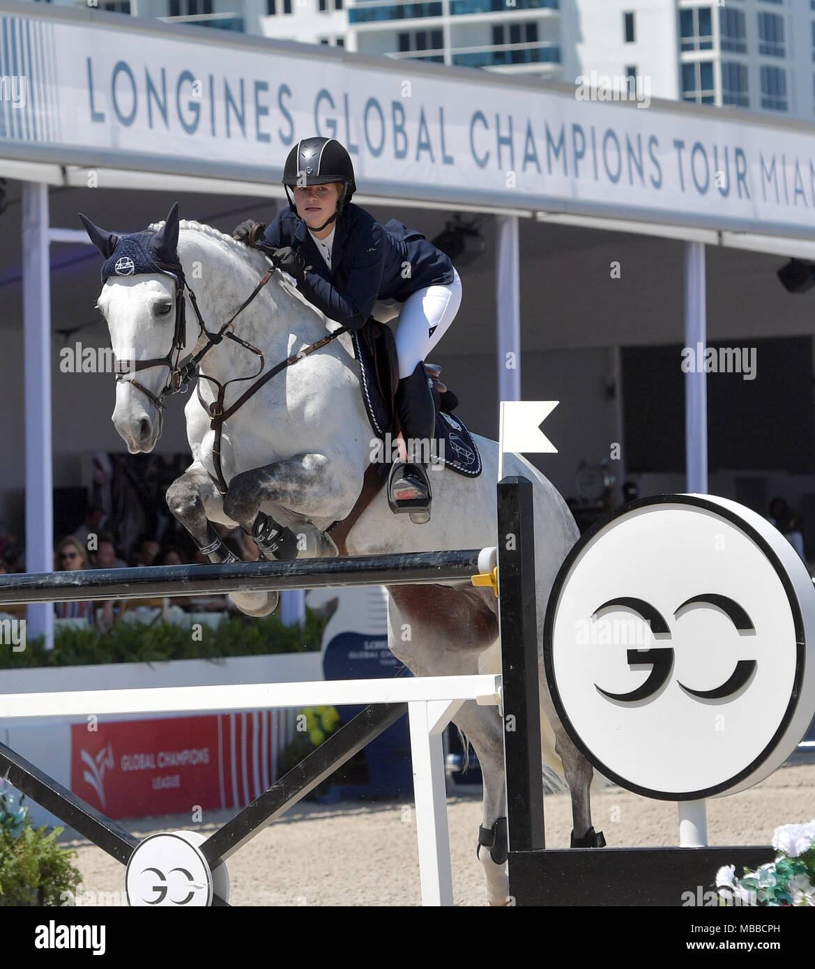 MIAMI BEACH, FL APRIL 07 Jennifer Katharine Gates at the Longines