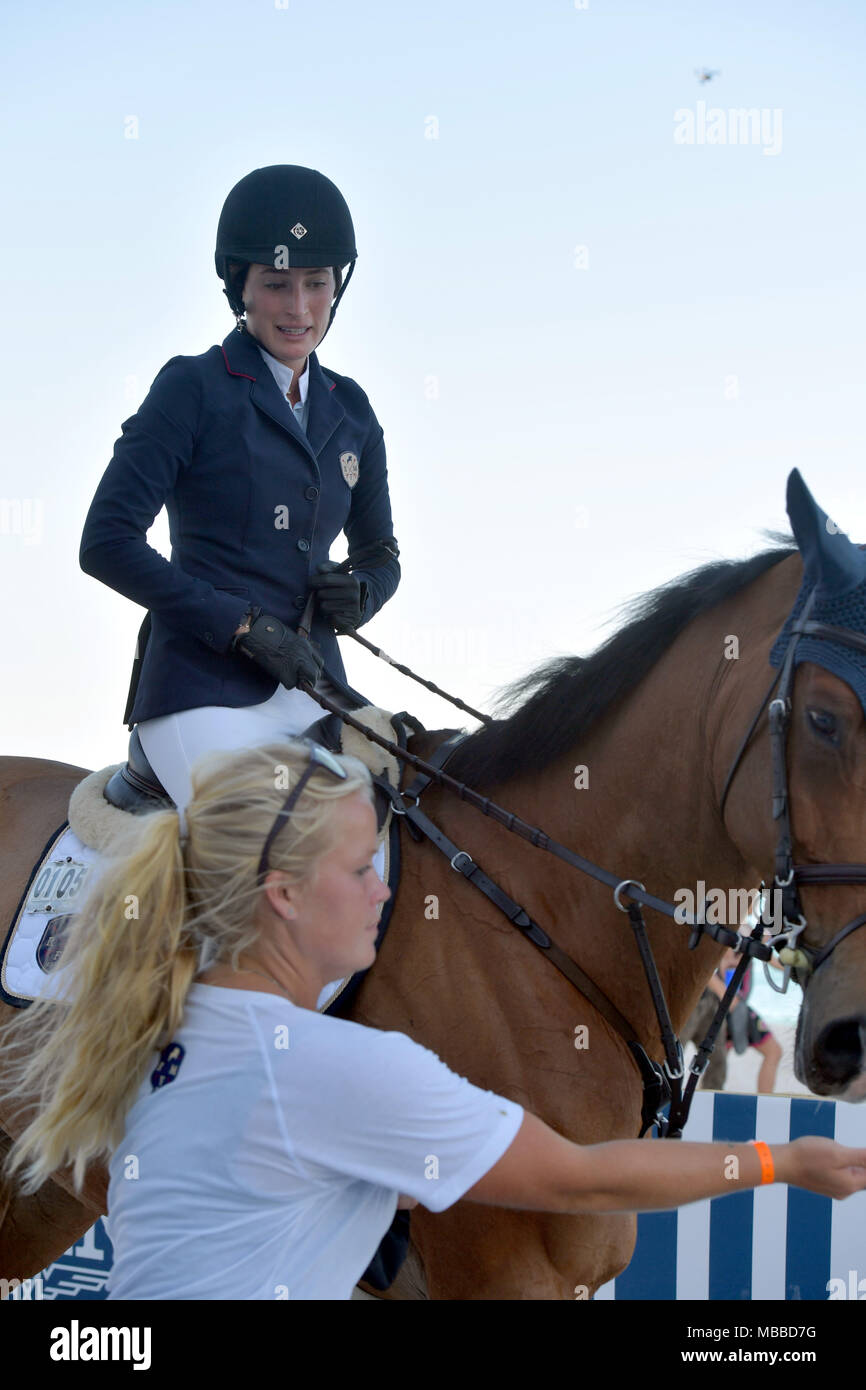 MIAMI BEACH, FL - APRIL 07: Jessica Rae Springsteen at the Longines ...