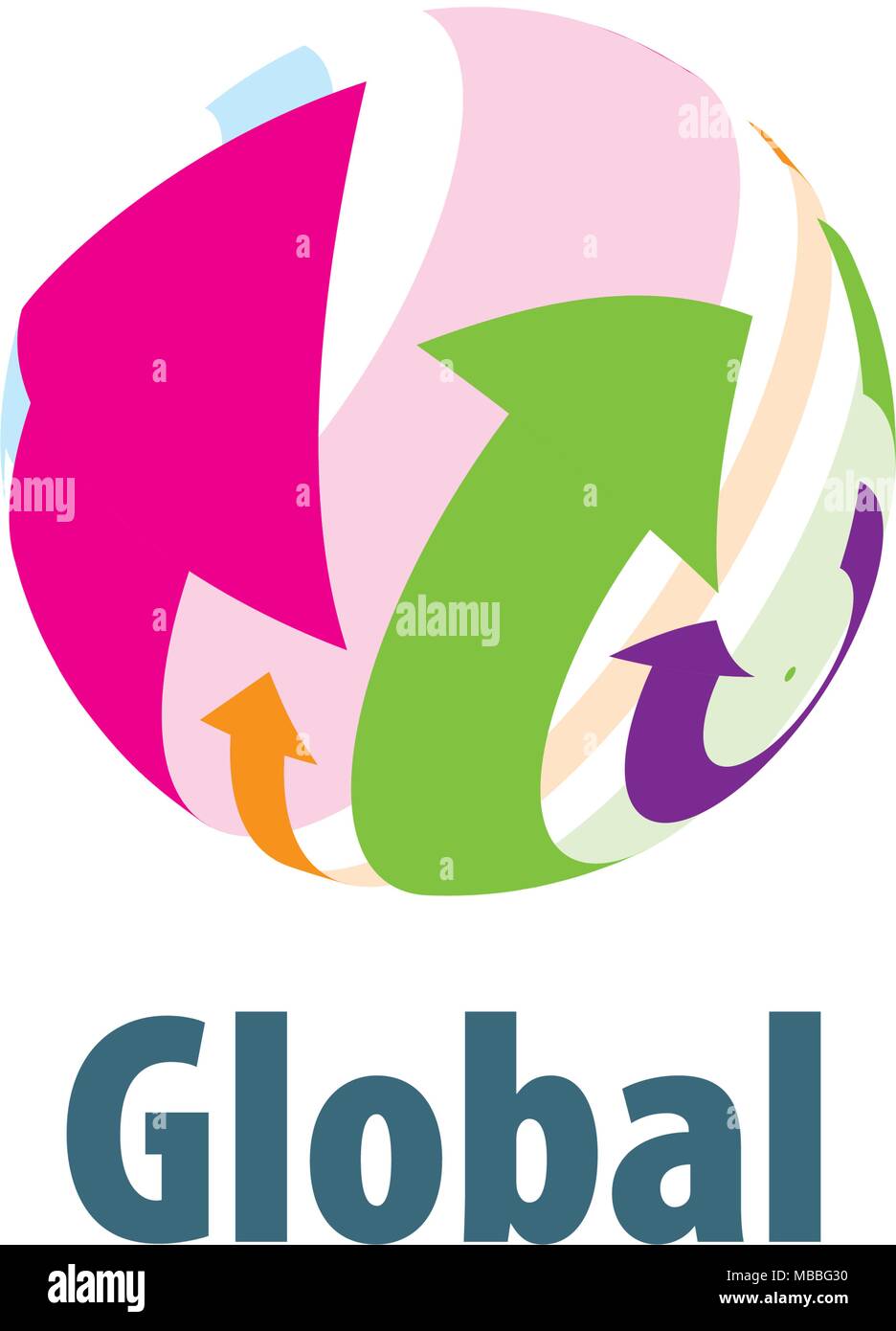 vector logo globe Stock Vector Image & Art - Alamy