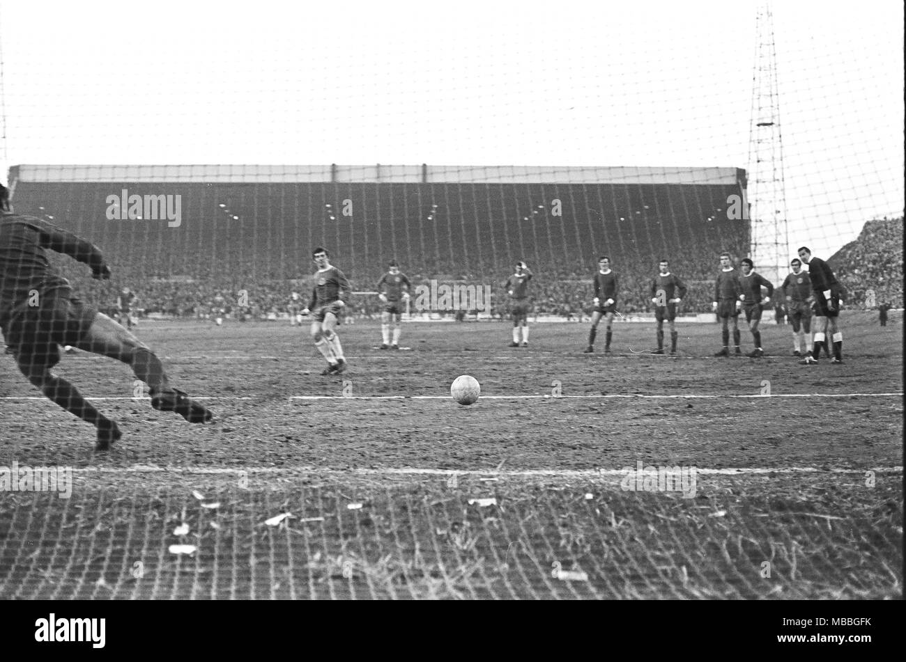 Leeds v Swansea 1970 Stock Photo