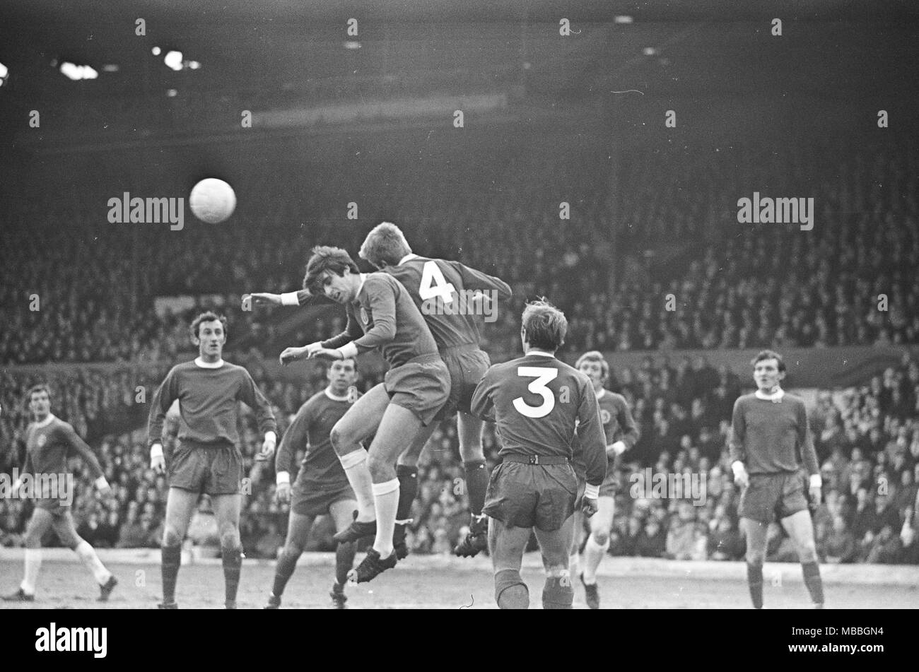 Leeds v Swansea 1970 Stock Photo