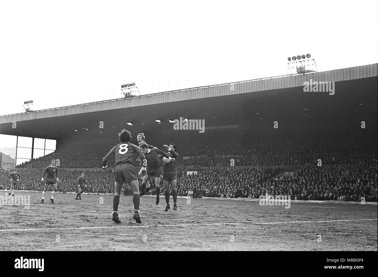 Leeds v Swansea 1970 Stock Photo