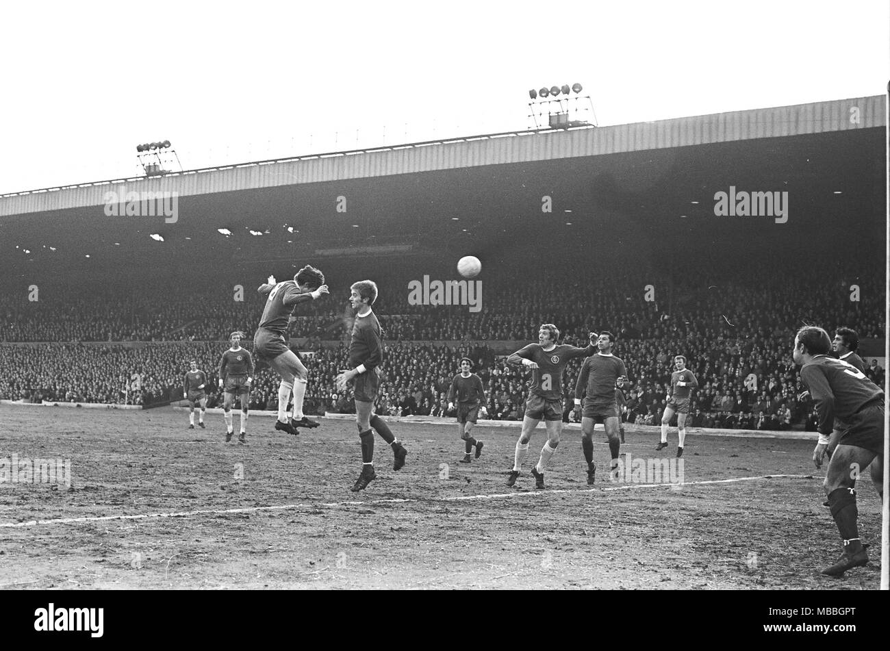 Leeds v Swansea 1970 Stock Photo